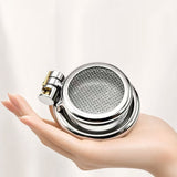 Stainless Steel StarNet Flat Chastity Cage material finish close | 3d-chastity