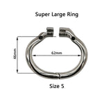 Turn It Down Chastity Cage material finish close | 3d-chastity