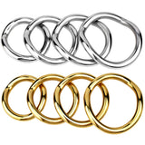 Stainless Steel Testicle Ring Stretcher Chastity Cage main product | 3d-chastity