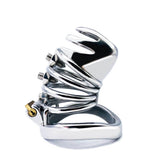 Stainless Steel with Urine Orifice Penis Cage