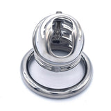 Stainless Steel with Urine Orifice Chastity Device full kit | 3d-chastity