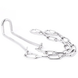 Stainless Steels Humbler with Detachable Ankle Cuffs Chastity Cage rear | 3d-chastity