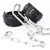 Stainless Steels Humbler with Detachable Ankle Cuffs Chastity Cage size and shape | 3d-chastity