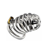 Star Stainless Steel Chastity Cage main product | 3d-chastity