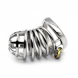 Star Stainless Steel Chastity Cage full kit | 3d-chastity