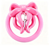 Starfall Bow Chastity Cage side | 3d-chastity