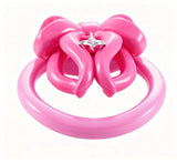 Starfall Bow Chastity Cage lock and ring | 3d-chastity