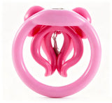 Starfall Bow Chastity Cage wearing | 3d-chastity