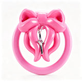 Starfall Bow Chastity Cage size and shape | 3d-chastity