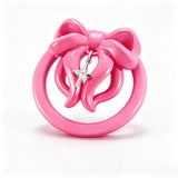 Starfall Bow Chastity Cage material finish close | 3d-chastity