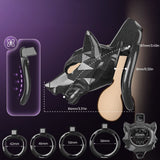 Starlight Black Wolf Chastity Cage wearing | 3d-chastity