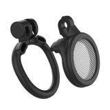StarNet Flat Chastity Cage material finish close | 3d-chastity