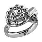 Steel Ball Metal Chastity Lock size and shape | 3d-chastity