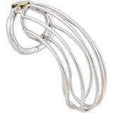 Steel Big Chastity Cage wearing | 3d-chastity
