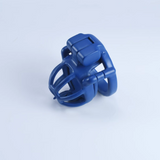 Steel Blue Custom Chastity Cage full kit | 3d-chastity
