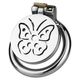 Steel Butterfly Flat Chastity Lock main product | 3d-chastity
