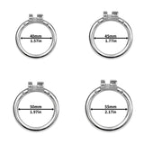 Steel Butterfly Flat Chastity Lock - 23