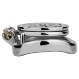 Steel Butterfly Flat Chastity Lock - 21