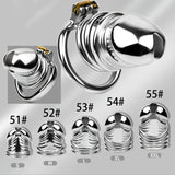 Steel Chastity Cage side | 3d-chastity