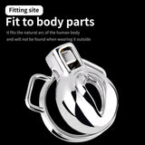 Steel Clitty Chastity Cage with Belt product photo 17 of | 3d-chastity