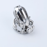 Steel Custom Chastity Cage T11 front | 3d-chastity