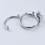 Steel Custom Chastity Cage T11 product photo 11 of | 3d-chastity