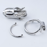 Steel Custom Chastity Cage T11 lock and ring | 3d-chastity