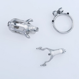Steel Custom Chastity Cage with PA T10 product photo 11 of | 3d-chastity