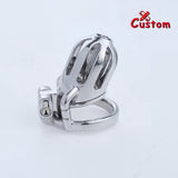 Steel Custom Chastity Cage with PA T10 main product | 3d-chastity