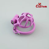 Custom Pink Steel Chastity Cage main product | 3d-chastity