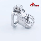Stainless Steel Custom Chastity Cage with PA T15 main product | 3d-chastity