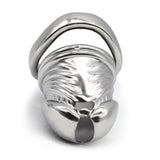 Steel Realistic Chastity Cage side | 3d-chastity