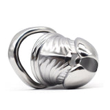 Steel Realistic Chastity Cage wearing | 3d-chastity