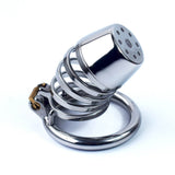 Stripe Sprinkler Chastity Cage 3.54 Inch full kit | 3d-chastity