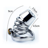 Stripe Sprinkler Chastity Cage 3.54 Inch size and shape | 3d-chastity