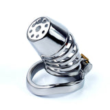 Stripe Sprinkler Penis Cage 3.54 Inch