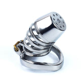 Stripe Sprinkler Chastity Cage 3.54 Inch side | 3d-chastity