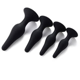 Sililcone Suction Cup Butt Plug Chastity Cage main product | 3d-chastity
