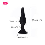 Sililcone Suction Cup Butt Plug Chastity Cage material finish close | 3d-chastity