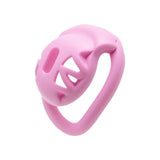 Super Little Breathable Lid Chastity Cage lock and ring | 3d-chastity
