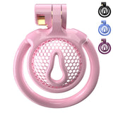 Super Small CX-1 Sissy Chastity Cage with 5 Arc Rings main product | 3d-chastity