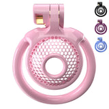 Super Small CX-3 Sissy Chastity Cage with 5 Arc Rings main product | 3d-chastity