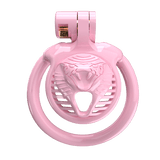Super Mini Cobra Chastity Cage With 5 Arc Rings - 3d-chastity