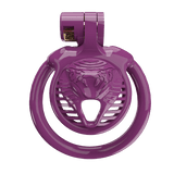 Super Mini Cobra Chastity Cage With 5 Arc Rings - 3d-chastity