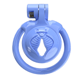 Super Small Cobra Chastity Cage With 5 Arc Rings - 3d-chastity