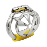 Super Small Stainless Steel Male Chastity Device main product | 3d-chastity