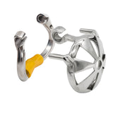 Super Small Stainless Steel Male Chastity Device lock and ring | 3d-chastity