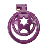 Super Small WX-2 Sissy Chastity Cage with 5 Arc Rings size and shape | 3d-chastity