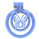 Super Small WX-4 Sissy Chastity Cage with 5 Arc Rings size and shape | 3d-chastity