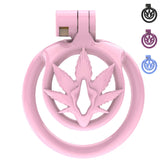 Super Small WX-5 Sissy Chastity Cage with 5 Arc Rings main product | 3d-chastity